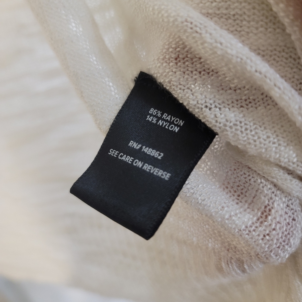 Torrid White Knit Cardigan 00 - Picture 7 of 7